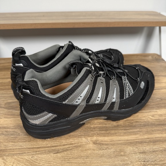 Men's Dr. Comfort Performance Athletic Shoe Black Gray Size 11.5W - Picture 3 of 7